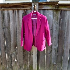 Vintage oversized purple blazer